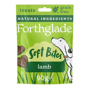 Forthglade Dog Treats Natural Soft Bites Lamb 90g