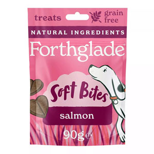 Forthglade Dog Treats Natural Soft Bites Salmon 90g