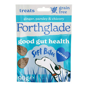 Forthglade Dog Treats Soft Bites Good Gut Health 90g