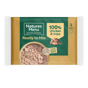 Natures Menu Frozen Raw Minced Chicken & Tripe 400g