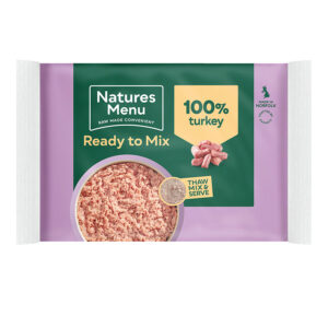 Natures Menu Frozen Raw Minced Turkey 400g