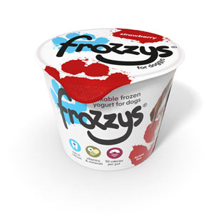 Frozzys Frozen Yogurt Dog Treat Strawberry 85g