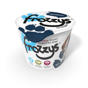 Frozzys Frozen Yogurt Dog Treat Blueberry 85g