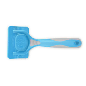 Ancol Ergo Self Cleaning Soft Slicker Dog Brush
