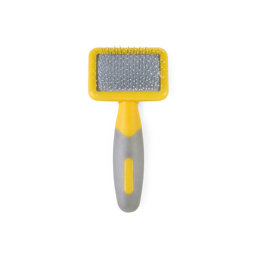 Ancol Ergo Ball End Pin Slicker Brush For Small Animals