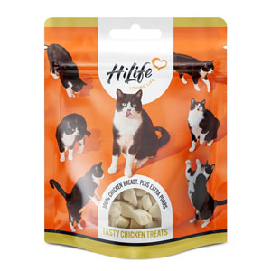 HiLife Cat Treats Chicken Breast 10g
