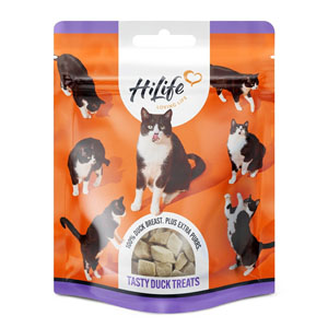 HiLife Cat Treats Duck Breast 10g