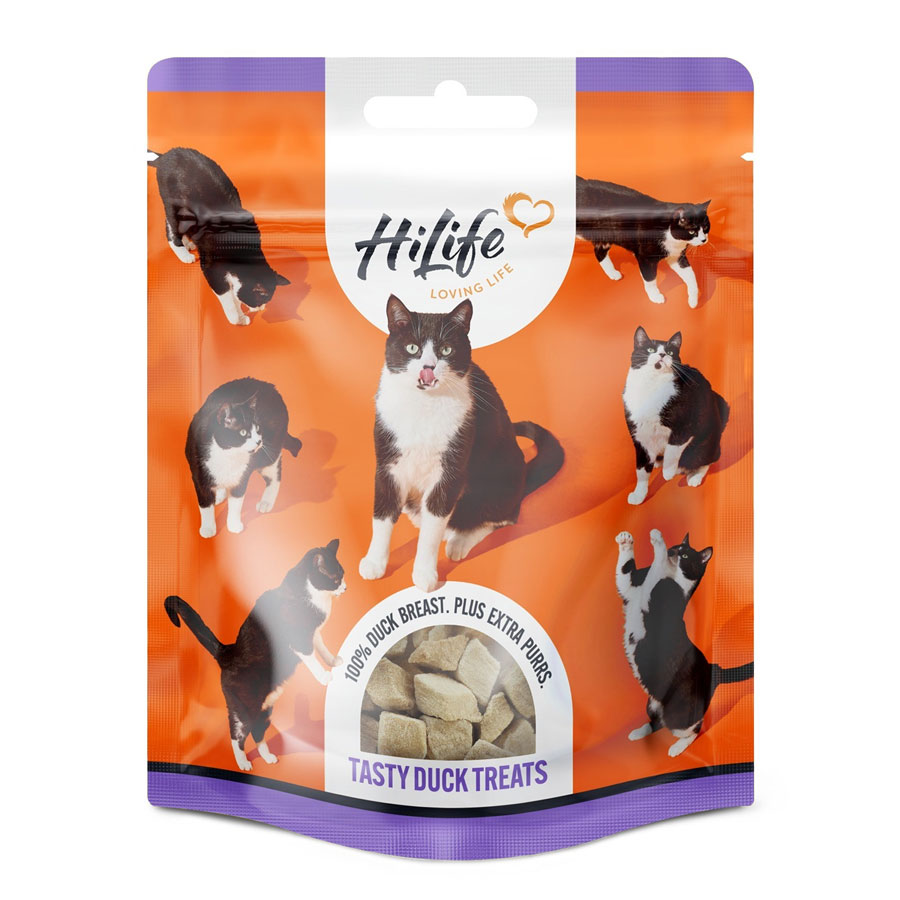 HiLife Cat Treats Duck Breast 10g