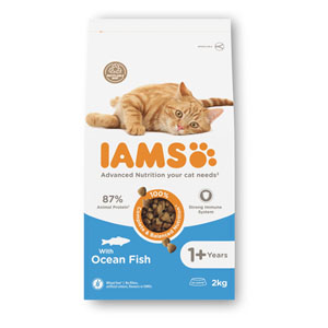 IAMS Complete Cat Food Adult Ocean Fish 2kg