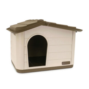 Rosewood Bergamo Knock-Down Pet Houses Brown