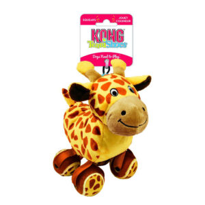 KONG Tennishoes Dog Toy Giraffe  Large