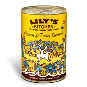 Lilys Kitchen Dog Food Chicken & Turkey Casserole 400g