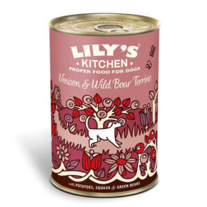 Lilys Kitchen Dog Food Venison & Boar Terrine  400g