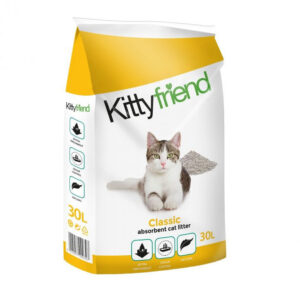 Kittyfriend Classic White Cat Litter 30 Litre