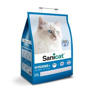 Sanicat Hygiene Plus Cat Litter  20L