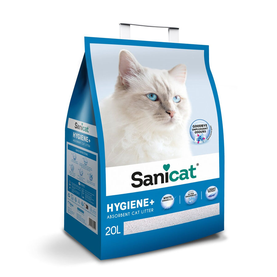 Sanicat Hygiene Plus Cat Litter 20L