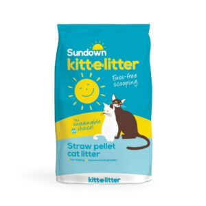 Sundown Kitt-e-litter Straw Pellet Cat Litter