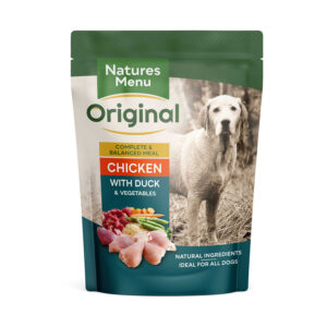 Natures Menu Complete Wet Dog Food Pouch Chicken & Duck 300g