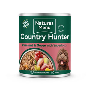 Country Hunter Complete Wet Tinned Dog 80% Pheasant, Goose & Superfoods 600g