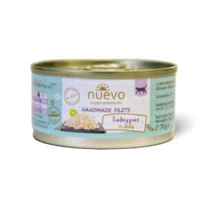 Nuevo Handmade Cat Food Turkey Fillet in Jelly 70g