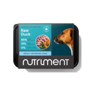Nutriment Complete Raw Dog Food Duck 500g