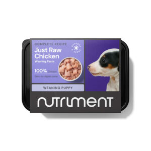 Nutriment Complete Raw Dog Food Puppy Chicken Weaning Paste 500g