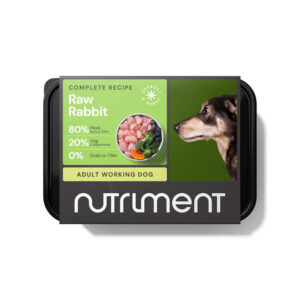 Nutriment Complete Raw Dog Food Rabbit 500g