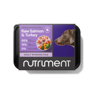 Nutriment Complete Raw Dog Food Salmon & Turkey 500g
