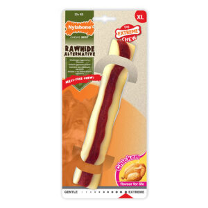 Rawhide Hide Alternative Dog Chew Roll Chicken  X-Large