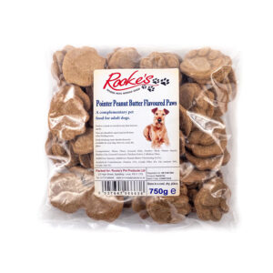 Pointer Dog Treats Peanut Butter Flavoured Paws