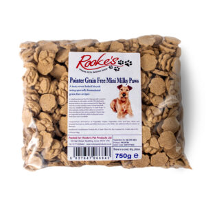 Pointer Grain Free Dog Treats Mini Milky Paws