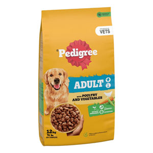 Pedigree Complete Dry Dog Food Adult Poultry
