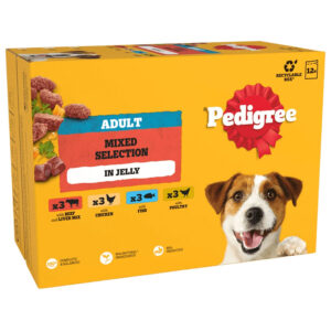 Pedigree Pouch Adult Jelly Mixed Selection
