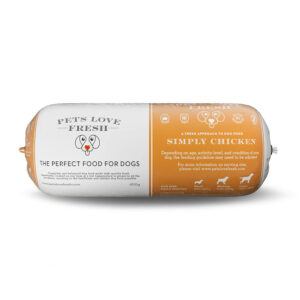 Pets Love Fresh Frozen Complete Dog Food Adult Chicken  600g