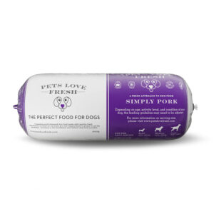 Pets Love Fresh Frozen Complete Dog Food Adult Pork  600g