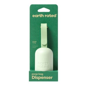 Earth Rated Poop Bag Dispenser + 15 bags Unscented