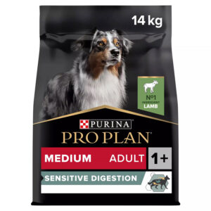 Pro Plan Complete Dry Dog Food Adult Medium Sensitive Digestion Lamb 14kg