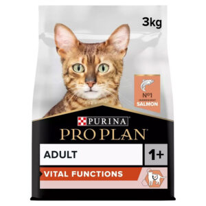 Pro Plan Complete Dry Cat Food Adult 1+ Vital Functions Salmon & Rice