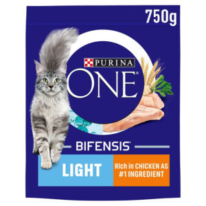 Purina ONE Complete Dry Cat Food Light Chicken
