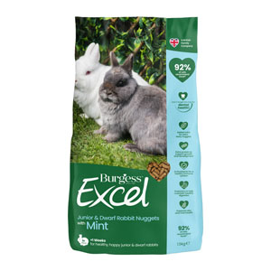 Burgess Excel Rabbit Food Junior & Dwarf  1.5kg