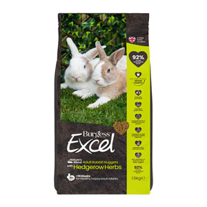 Burgess Excel Rabbit Food Nature's Blend 1.5kg