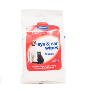Johnson's Clean 'n' Safe Eye & Ear Wipes 30 Wipes