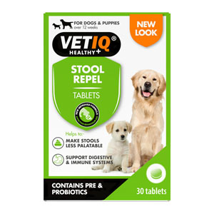 VetIQ Stool Repel Tablets for Dogs 30pk