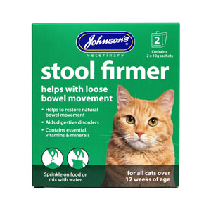 Johnson's Stool-Firmer for Cats x2 Sachets