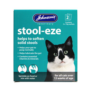 Johnson's Stool-eze for Cats x2 Sachets