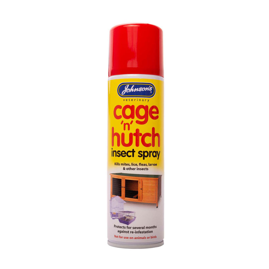 Johnson's Cage 'n' Hutch Insect Spray 250 ml