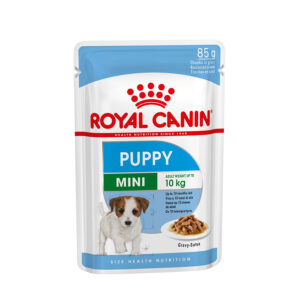 Royal Canin Complete Chunks in Gravy Wet Dog Food Mini Puppy 85g