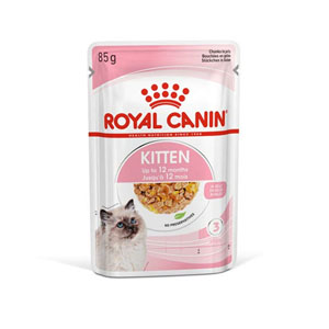 Royal Canin Wet Cat Food Pouch Kitten Instinctive in Jelly 85g