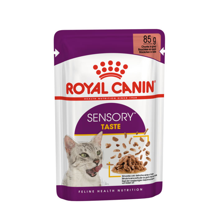 Royal Canin Wet Cat Food Pouch Sensory Taste in Gravy 85g