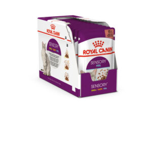 Royal Canin Sensory Wet Cat Food Pouches Multipack in Gravy  12x85g